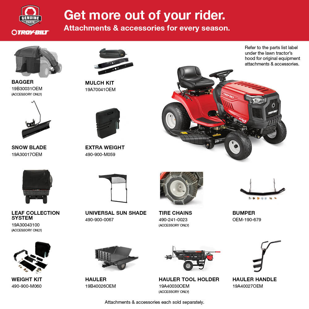 Bronco 42I Riding Lawn Mower